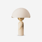 Alabaster Peono Table Lamp
