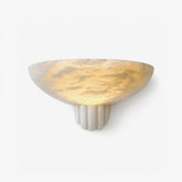 Rare Alabaster Wall Sconce