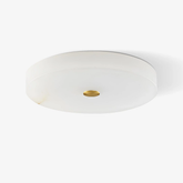 Round Sophie Alabaster Ceiling Lamp