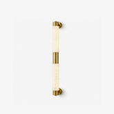 Tube Alabaster Wall Sconce