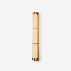 Calista Linear Alabaster Brass Sconce