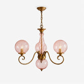 Celestine Glass Globe Chandelier