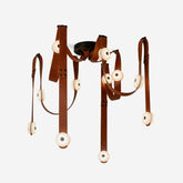 Snaps Alabaster LED Chandelier
