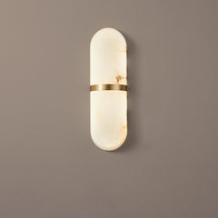 Alabaster Pill Wall Sconce