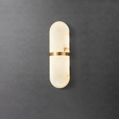 Alabaster Pill Wall Sconce