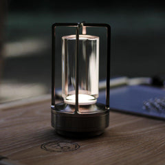 Portable Cordless Lantern Table Lamp
