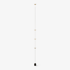 Aurevane Marble Tension Floor Lamp
