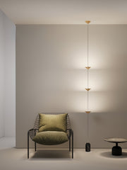 Aurevane Marble Tension Floor Lamp