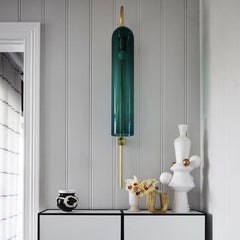 Caelora Arc Glass Wall Sconce