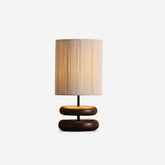 Cairn Stacked Wood Table Lamp