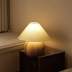 Cavelle Solid Wood Table Lamp