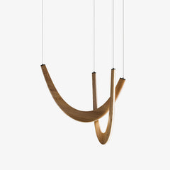 Duvelle Interlocking Wood Pendant Lamp