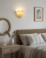 Elara Petal Glass Wall Sconce