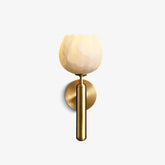Elowen Alabaster Blossom Wall Sconce