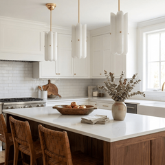 Liora Fluted Glass Pendant Light
