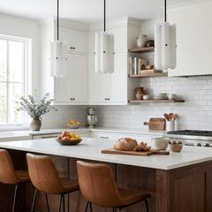 Liora Fluted Glass Pendant Light