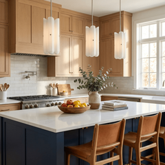 Liora Fluted Glass Pendant Light