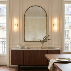 Liora Fluted Glass Wall Sconce