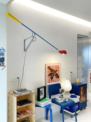 Long Arm Plug-In Wall Lamp