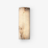 Alabaster Alvia Striped Wall Light