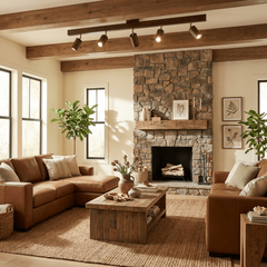 Merlo Wood Ceiling Light