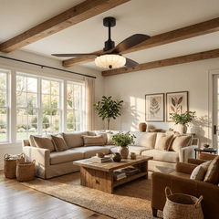 Modern Elira Flower Ceiling Fan Light