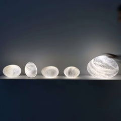 Orelisse Alabaster Pebble Pendant Light