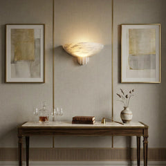 Rare Alabaster Wall Sconce