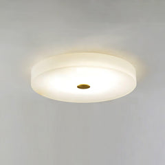 Round Sophie Alabaster Ceiling Lamp