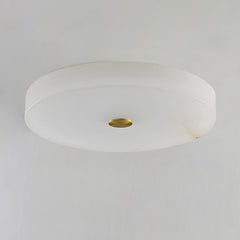 Round Sophie Alabaster Ceiling Lamp