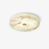 Round Mosaic Alabaster Ceiling Lamp