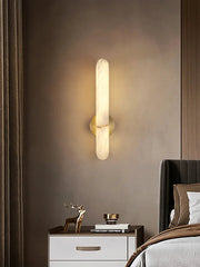 Selune Alabaster Column Wall Light