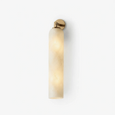 Alabaster Tube Cylinder Wall Sconce