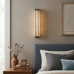 Sorelia Layered Alabaster Wall Sconce