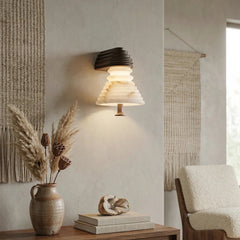 Strata Alabaster Wall Sconce