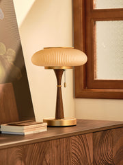 Sylva Mushroom Glass Table Lamp