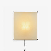 Yukishiro Washi Paper Wall Lamp