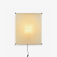 Yukishiro Washi Paper Wall Lamp