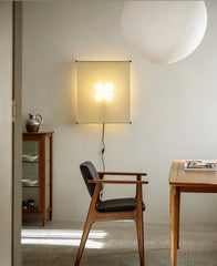 Yukishiro Washi Paper Wall Lamp