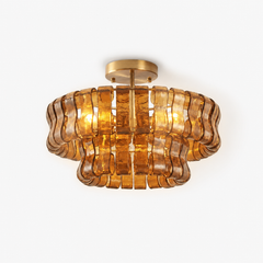 Ghiaccio Flush Mount Ceiling Lamp