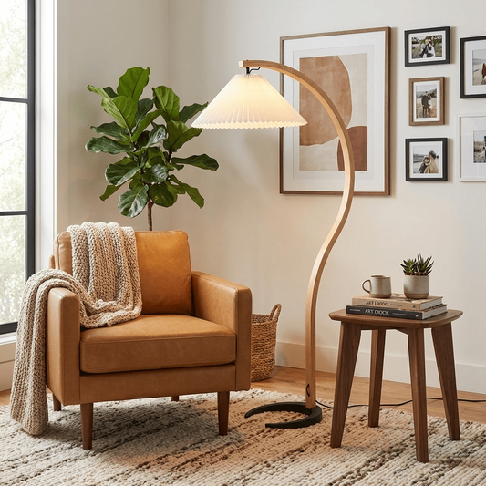 Why Pleated Lighting Is Back—and Why the Caprani Floor Lamp Feels Right for 2026