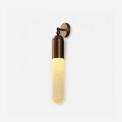 Elvara Linear Alabaster Wall Sconce