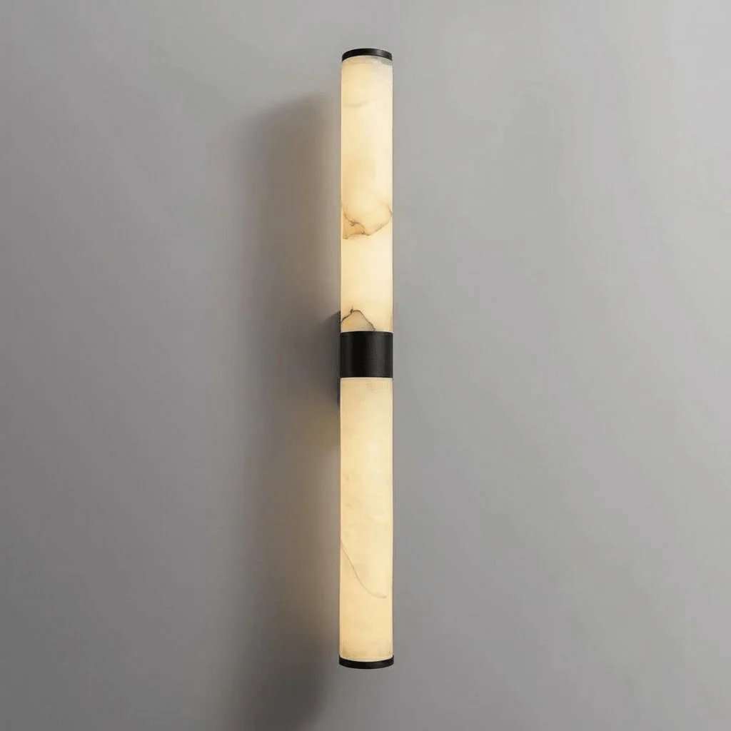 Velmora Alabaster Linear Wall Sconce