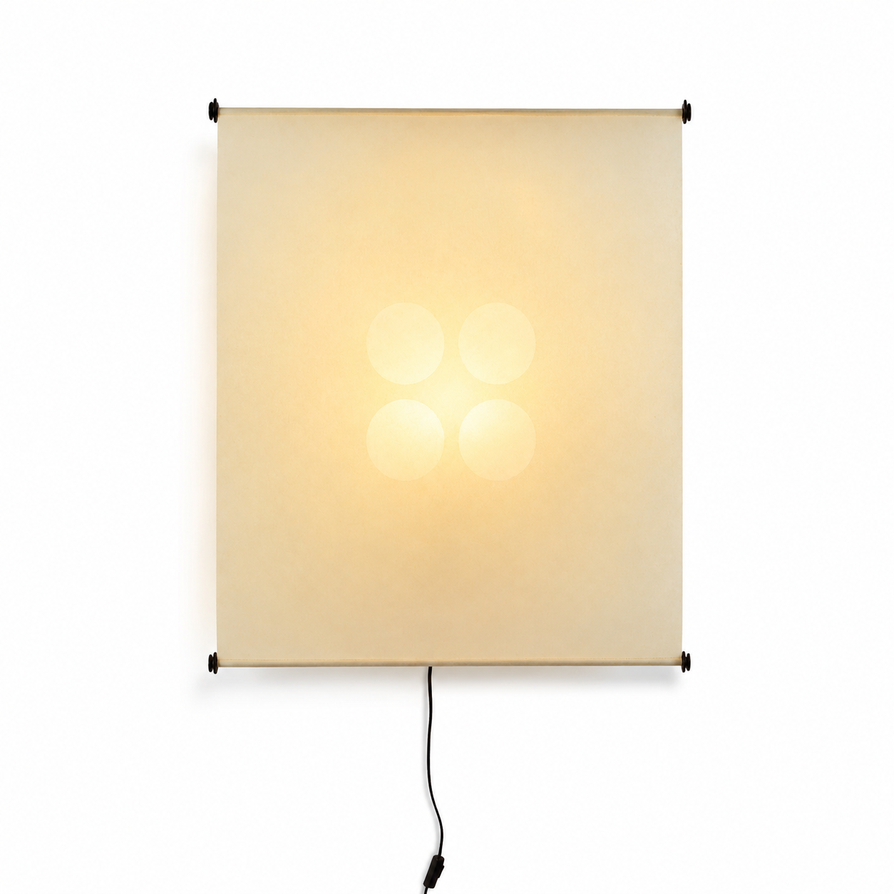 Yukishiro Washi Paper Wall Lamp