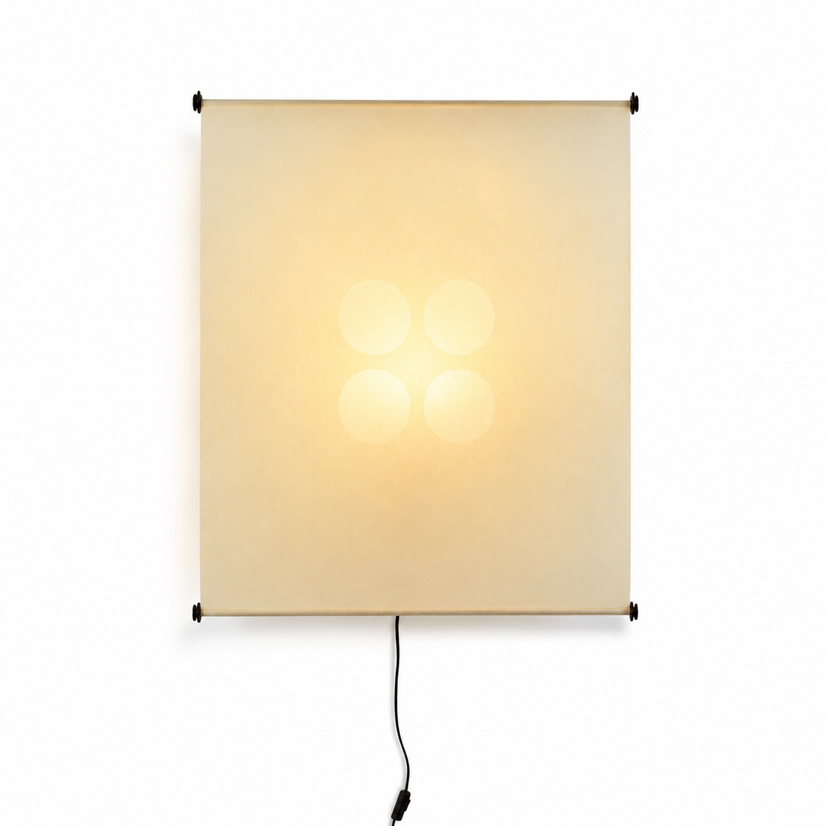 Yukishiro Washi Paper Wall Lamp