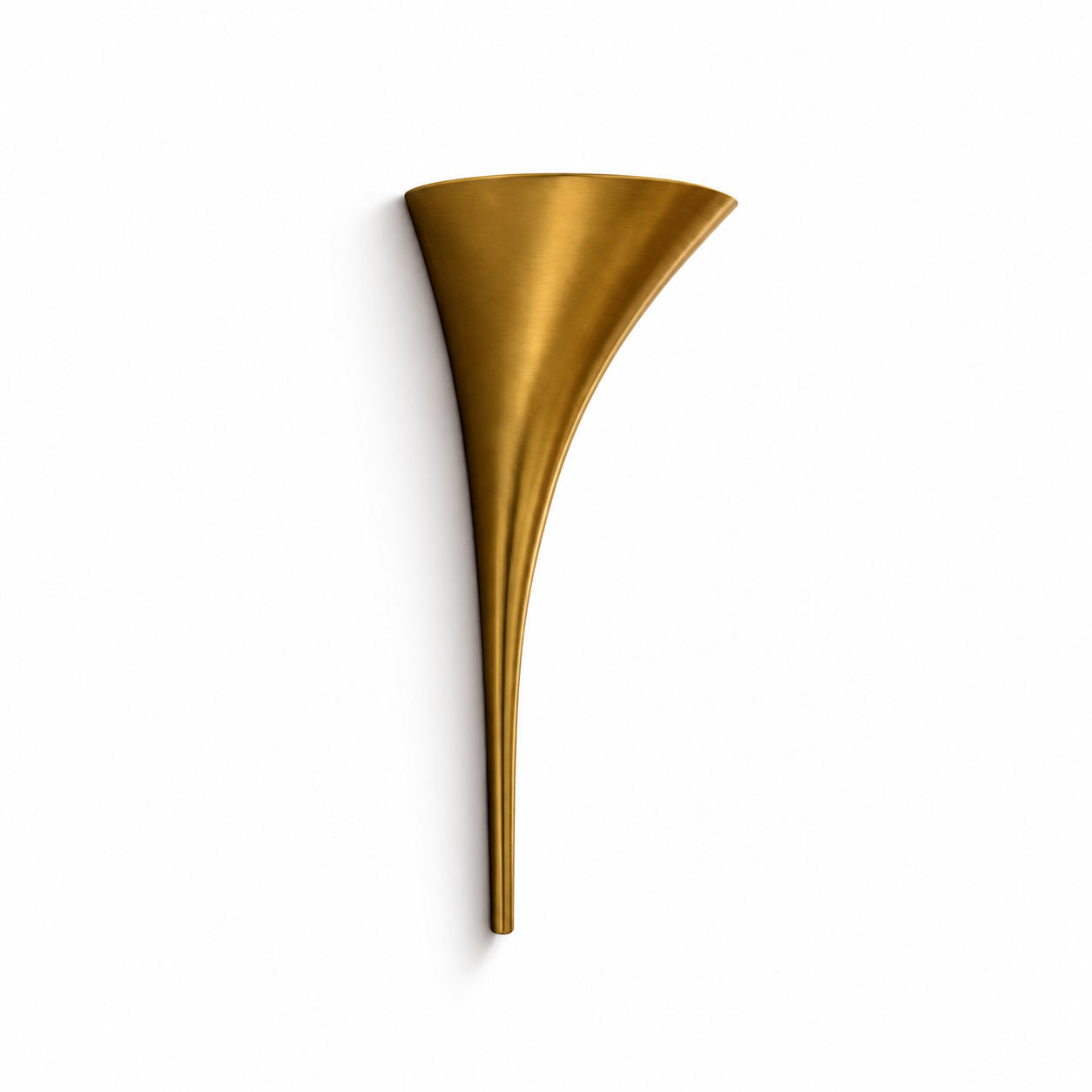 Calla Copper Trumpet Wall Sconce