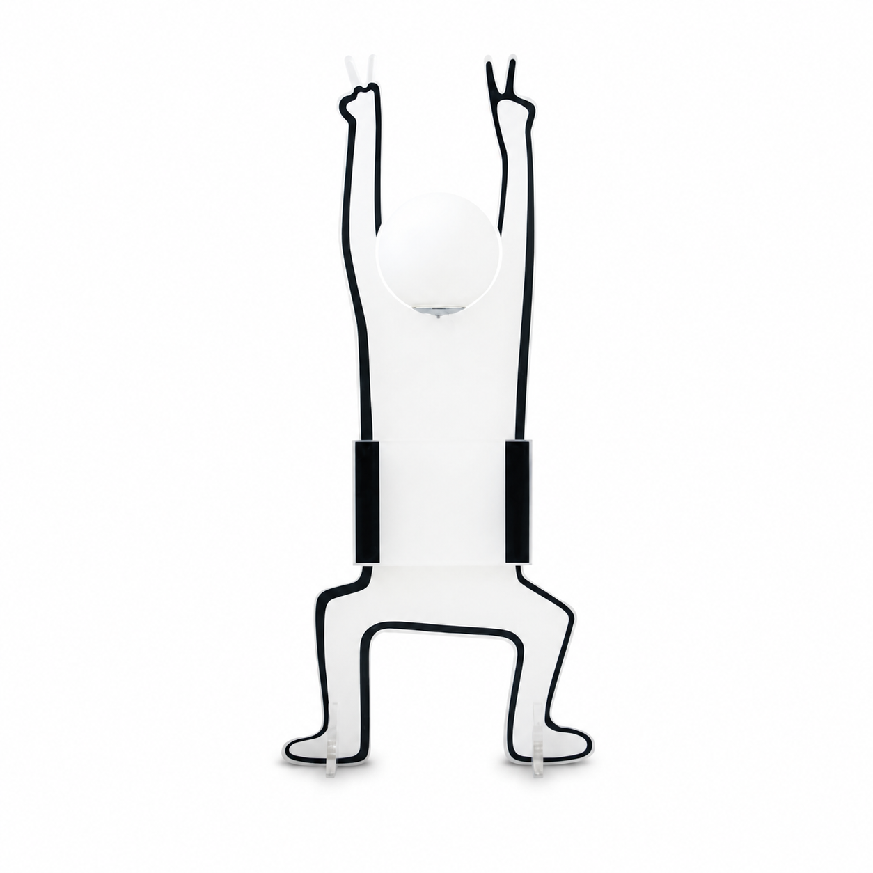 Moxie Gesture Message Floor Lamp