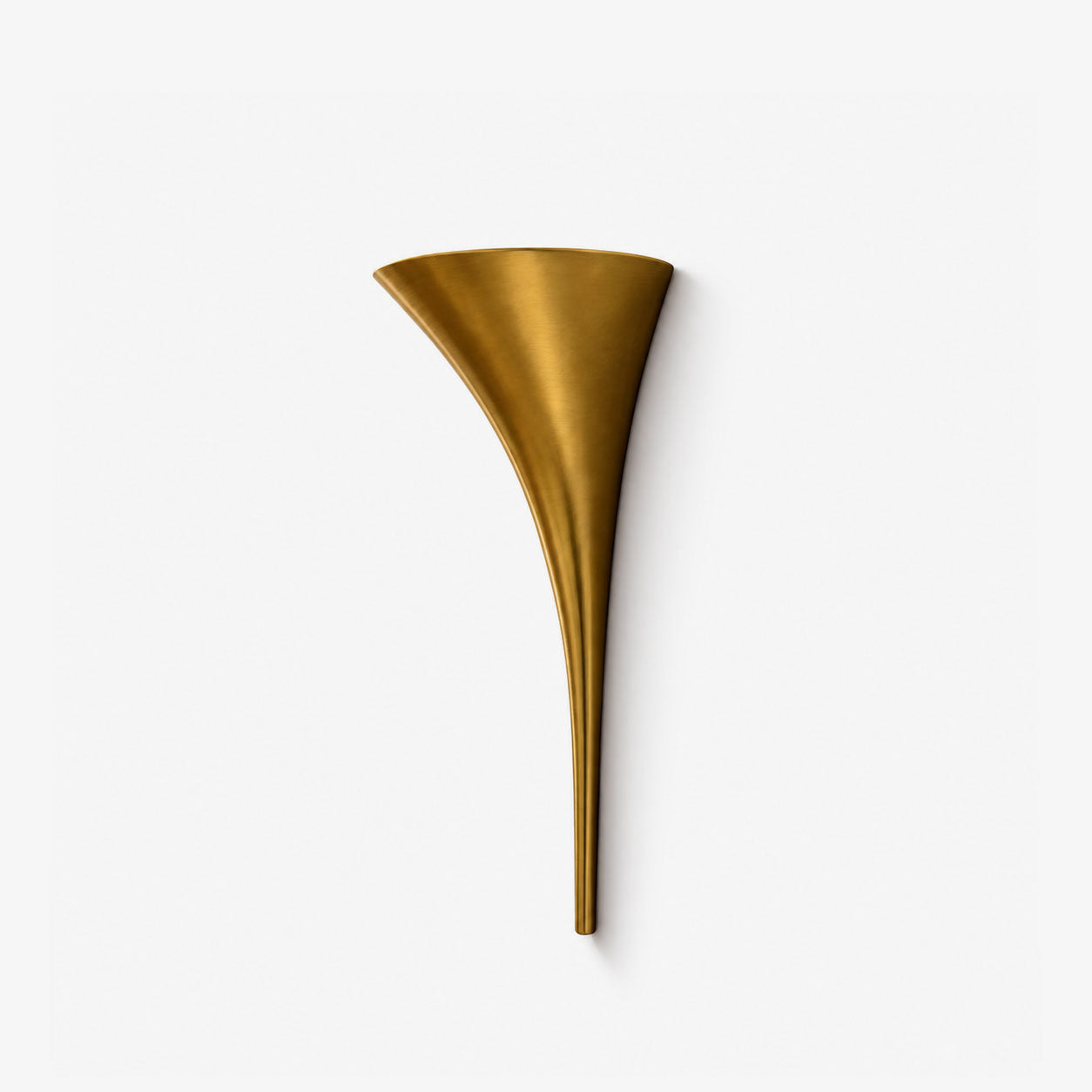 Calla Copper Trumpet Wall Sconce