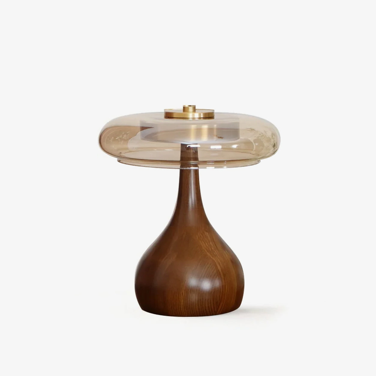 Elowen Amber Glass Table Lamp