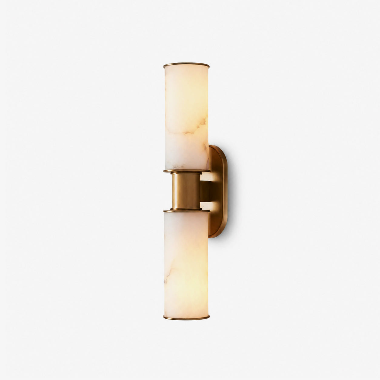 Elvara Alabaster Column Wall Sconce